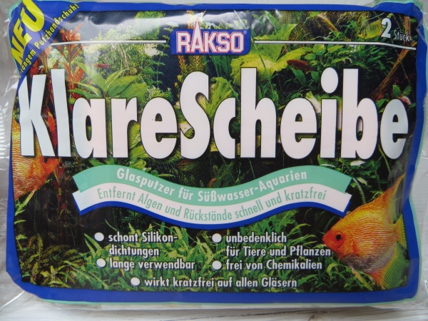 RAKSO Klare Scheibe "Der Wunderschwamm"